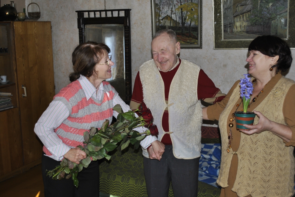 Gaviļniekam novēl dzīvot vismaz līdz simt gadiem