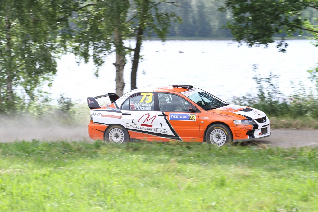 Andis Neikšāns / Pēteris Dzirkals izcīna 22. vietu kopvērtējumā un 13. vietu N4 klasē Somijas rallijā