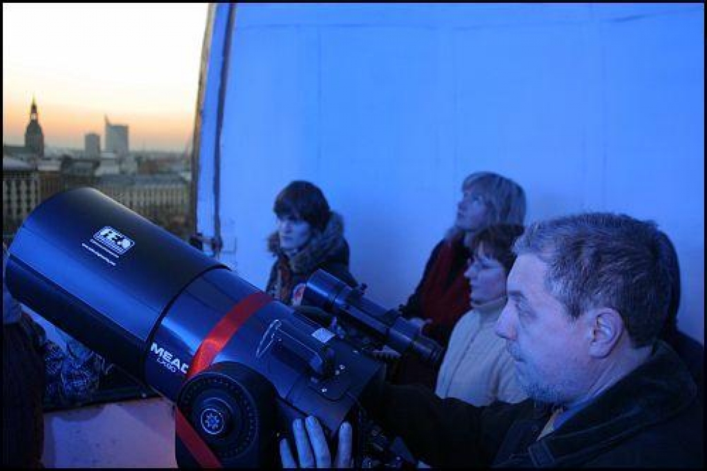 Arī Latvijā noritēs akcija „100 stundas ar astronomiju”
