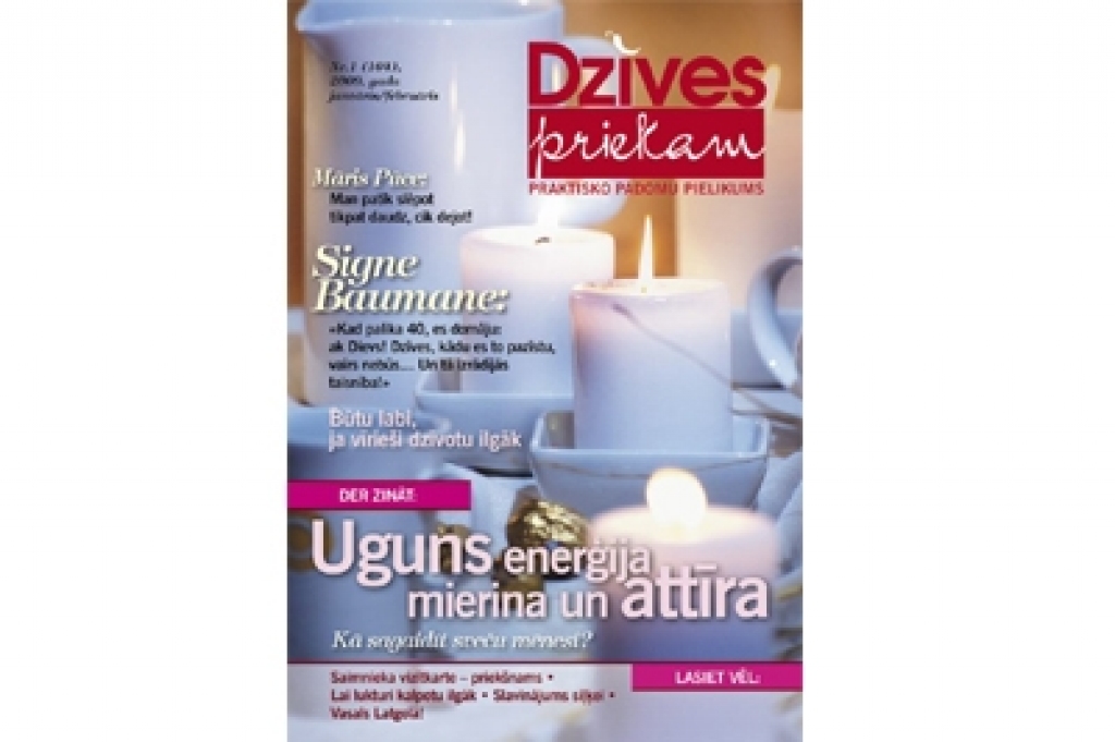 Jaunais žurnāls «Dzīvespriekam» ir klāt!