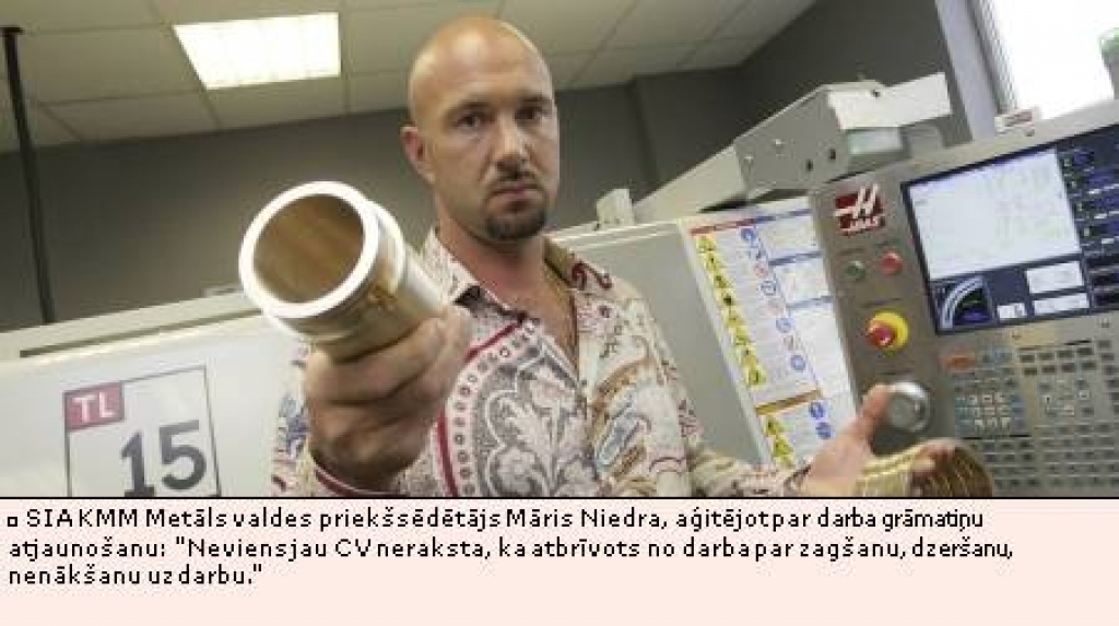 Lai samazinātu zagšanu, uzņēmēji grib atjaunot darba grāmatiņas