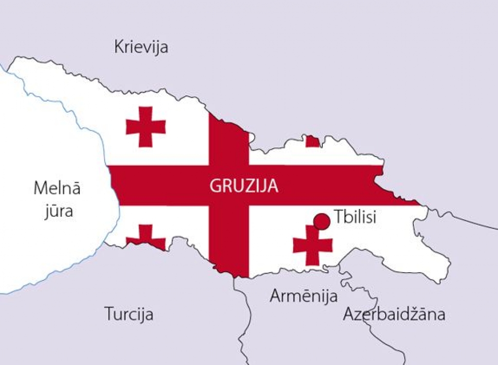 Gruzija paziņo par karadarbības pārtraukšanu