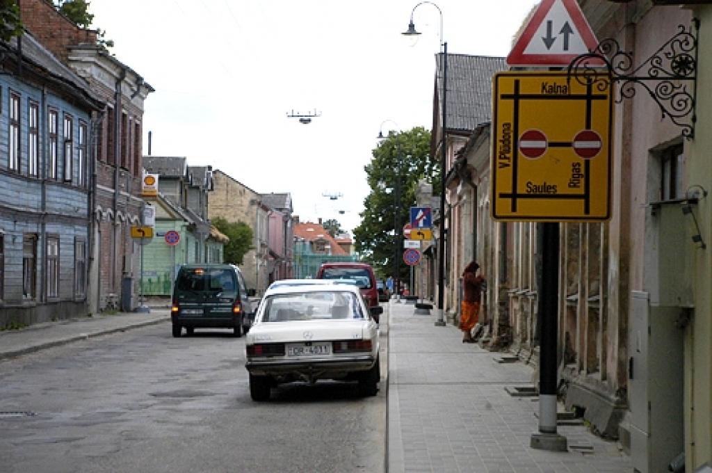 Vecpilsētā mainīta satiksmes kustība