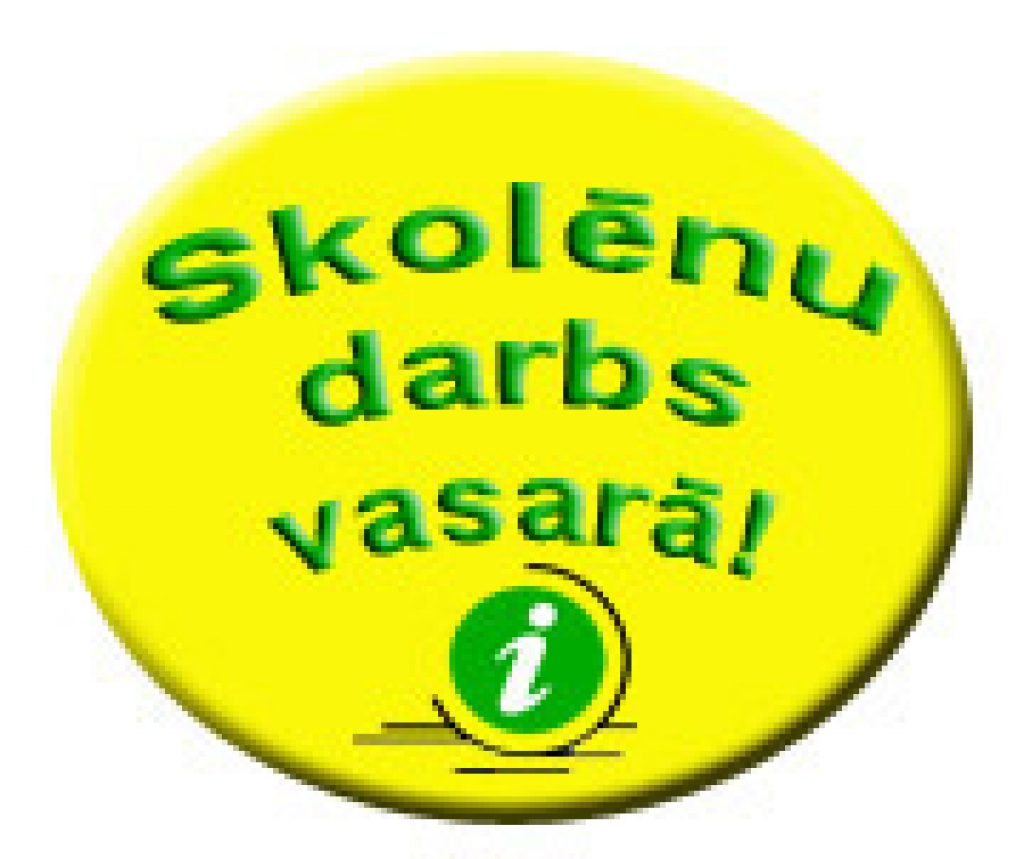 Sākusies darba devēju pieteikšanās skolēnu nodarbināšanai vasarā