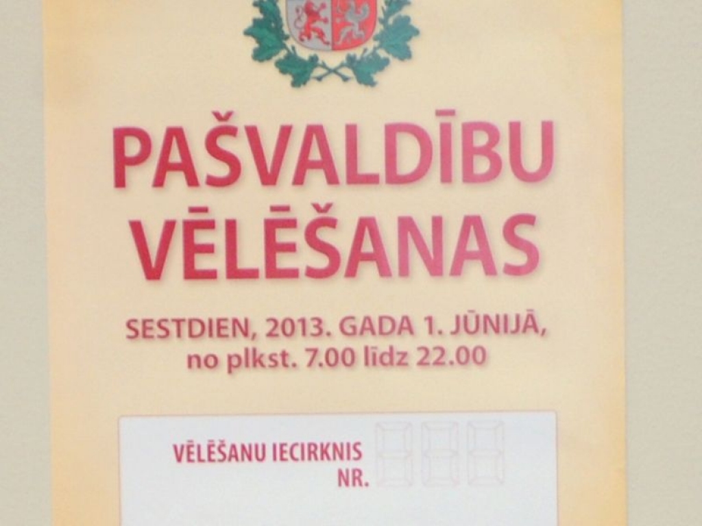 Iecavā vēlētājus informē ar bukletiem un internetā