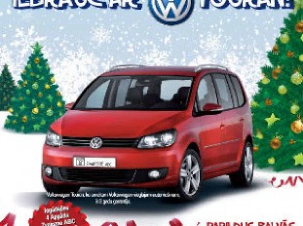«Apgāda Zvaigzne ABC» loterijā «Volkswagen» automašīnu laimē skolotāja no Iecavas