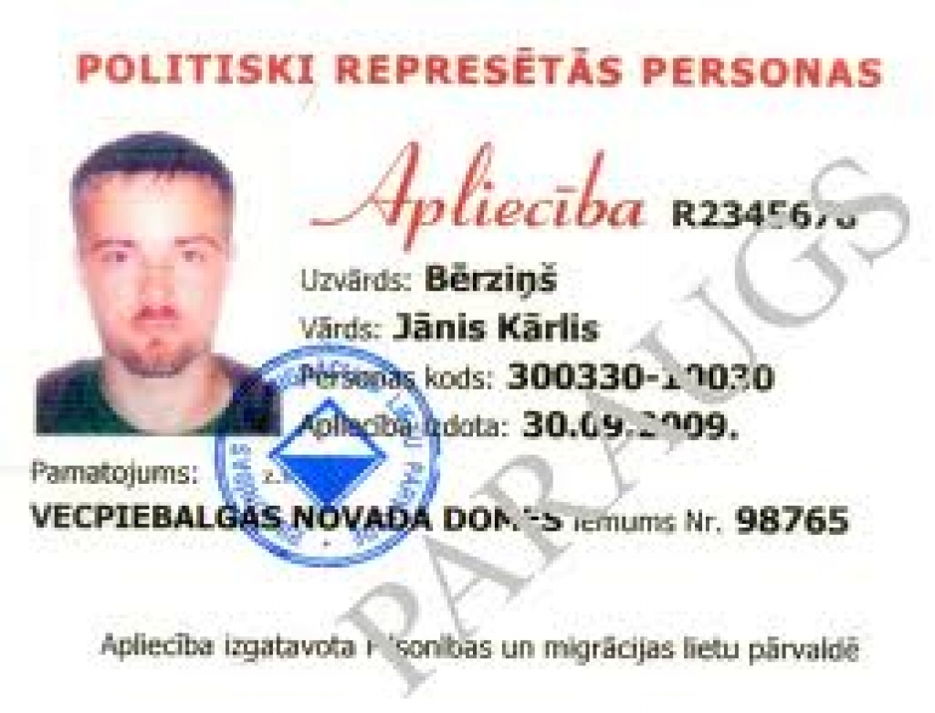 Politiski represēto personu apliecībām turpmāk varēs pieteikties visās PMLP nodaļās