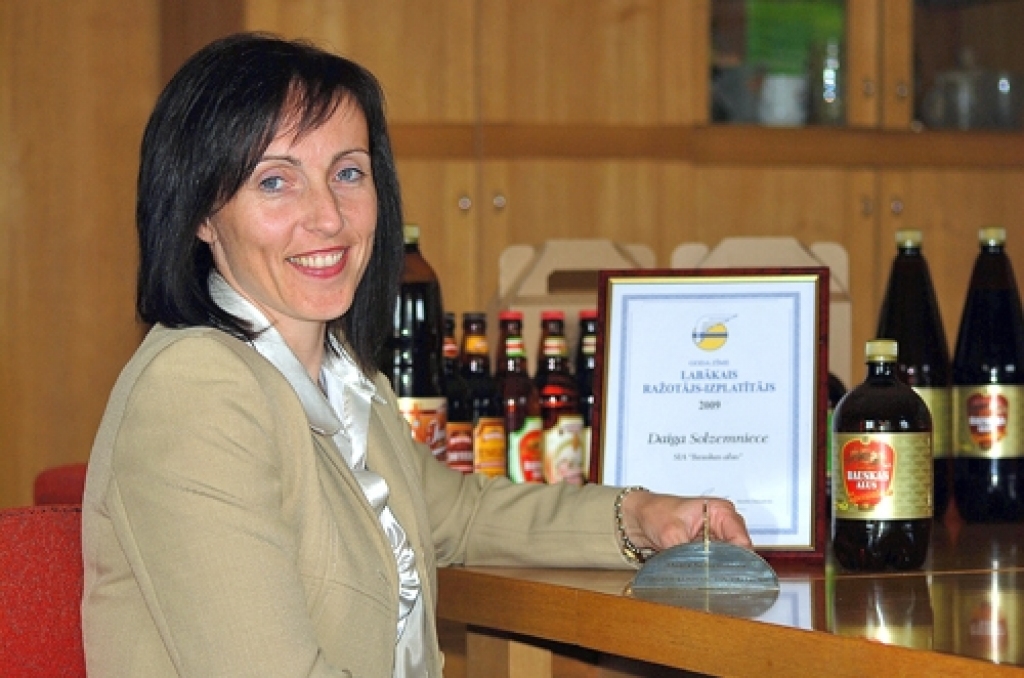 Apbalvos «Bauskas alus» pārdošanas direktori