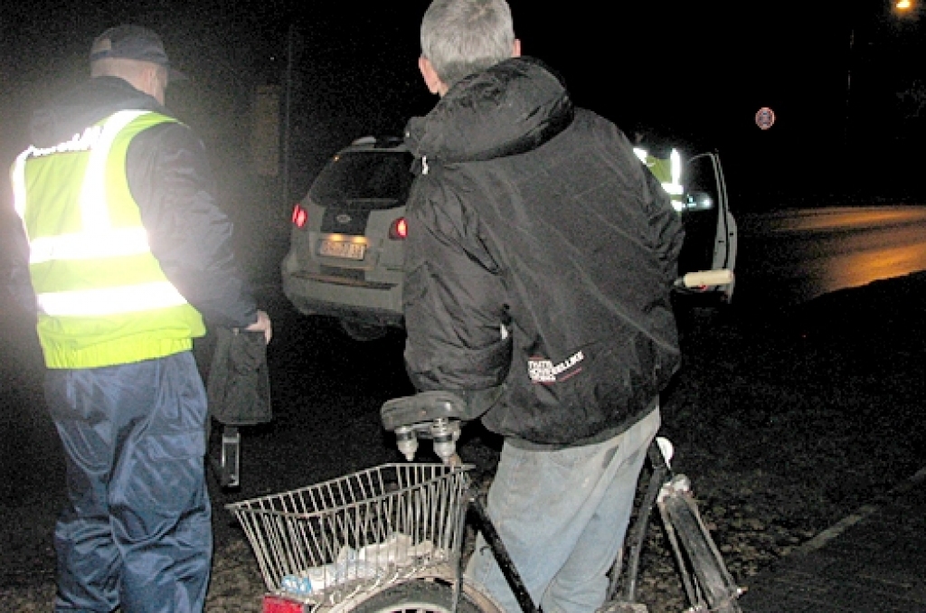 Velosipēdistam konstatē 2,3 promiles alkohola
