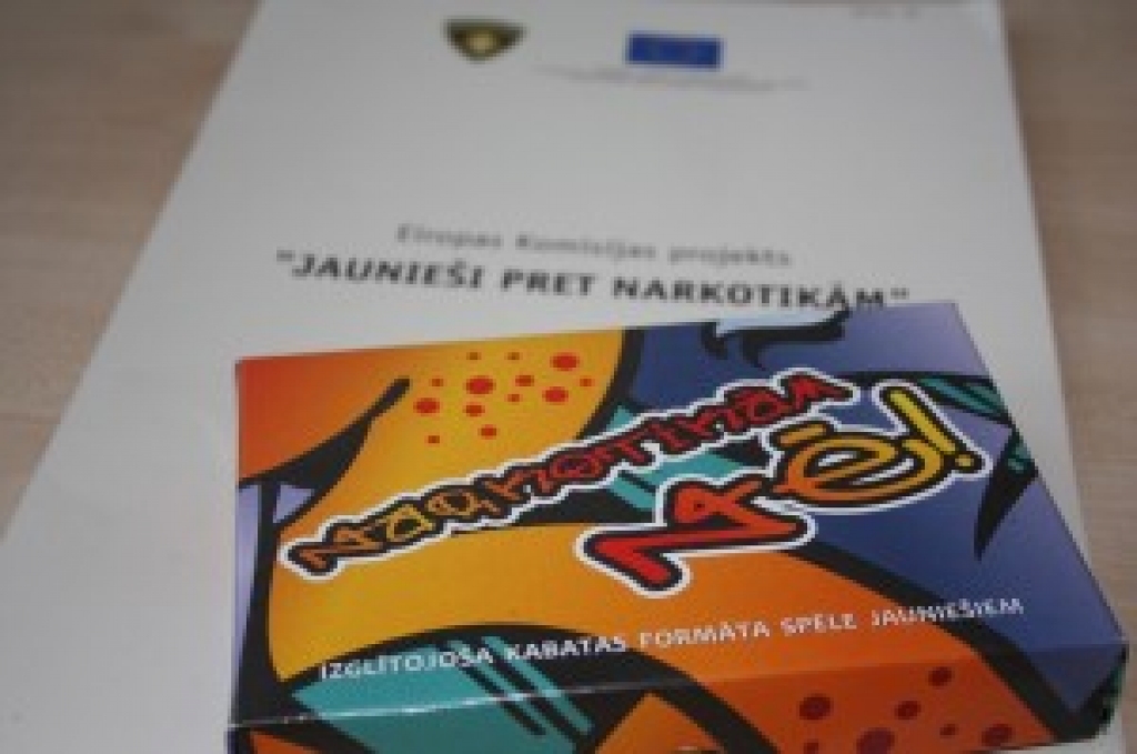 Vidusskolēni var pieteikties simulācijas spēlēm narkotiku apkarošanas jomā