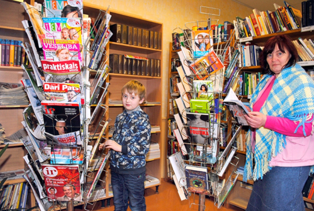 Skaistkalnes bibliotēkā atvērts grāmatu maiņas punkts