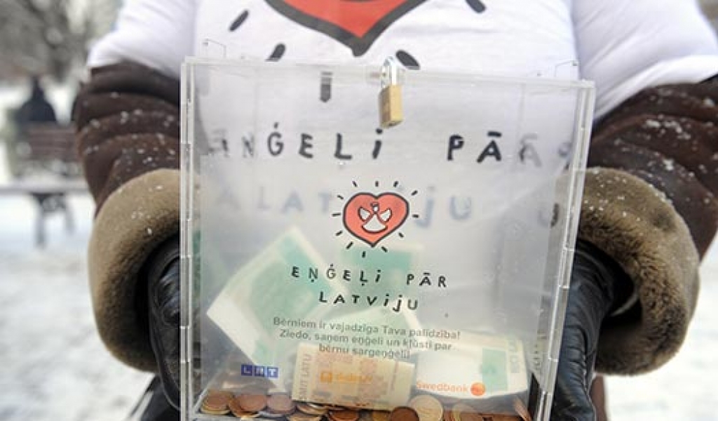 Labdarībā piedalījušies pircēji Bauskā