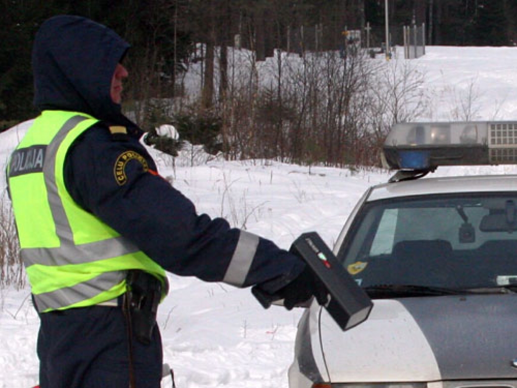 Reidā Zemgalē ceļu policija fiksē 52 pārkāpumus