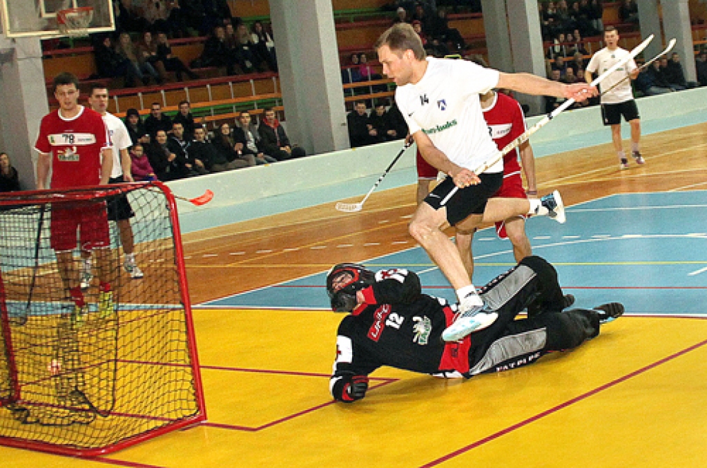 Florbola klubs «Bauska» pārspēj «Talsi/Triobet»