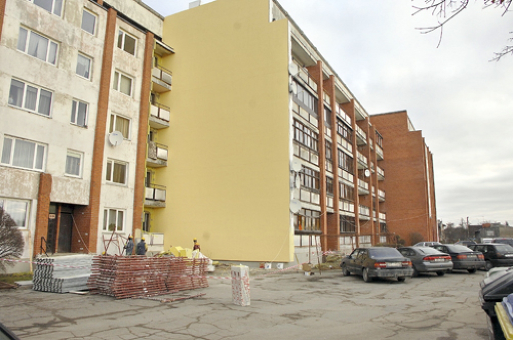 Ziemā fasādes siltināšanu pārtrauks