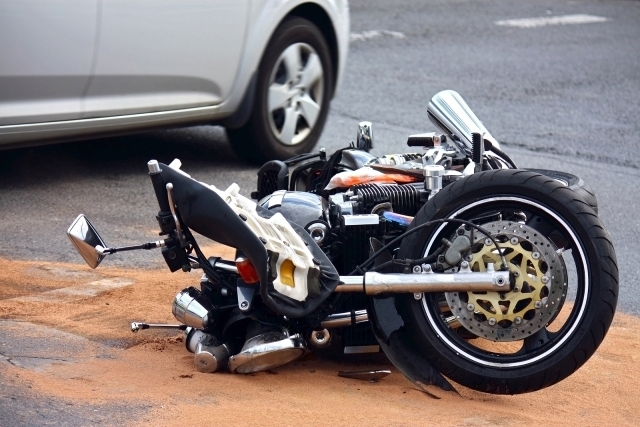Mūsas ciematā notriekts motociklists