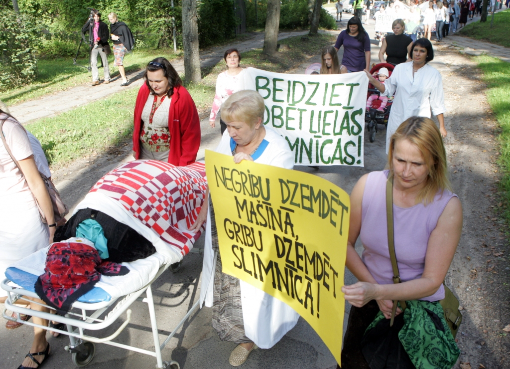 Mediķi gatavi protesta akcijām