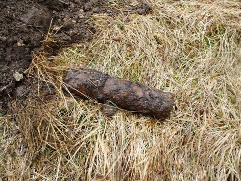 Ceraukstes pagastā atrod karalaika lādiņu