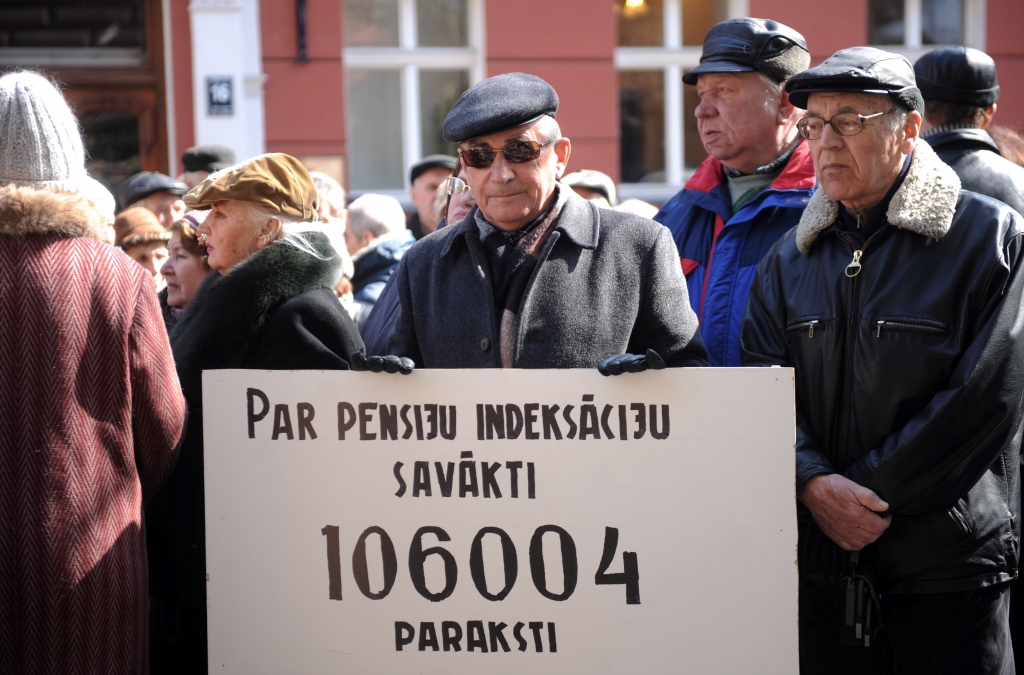 Notiks pensionāru mītiņš par taisnīgu pensiju indeksāciju