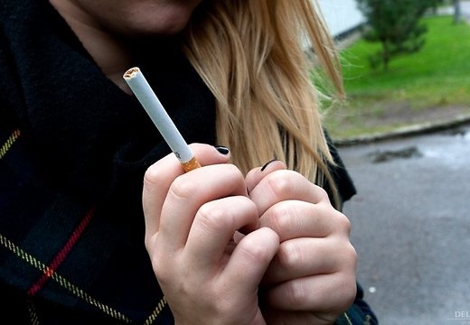 Nepilngadīgajiem pīpmaņiem policija sastāda protokolus