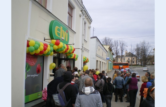 Ceraukstē un Bauskā atvērs «Elvi» veikalus