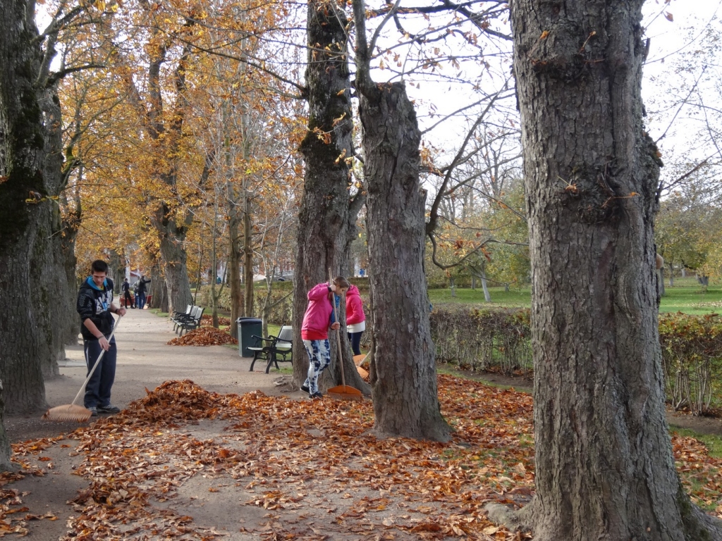 Rundāles pils rīko rudens talkas