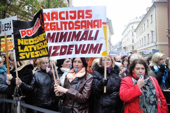 Iespējams pedagogu streiks