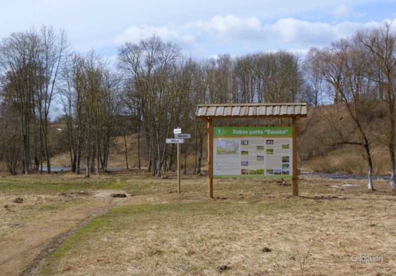 Labiekārtos teritorijas dabas parkā «Bauska»
