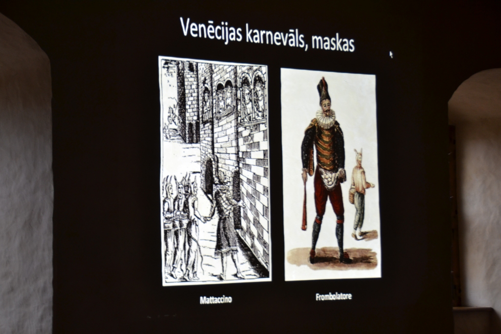 Bauskas pilī gatavo maskas un rada karnevāla noskaņu