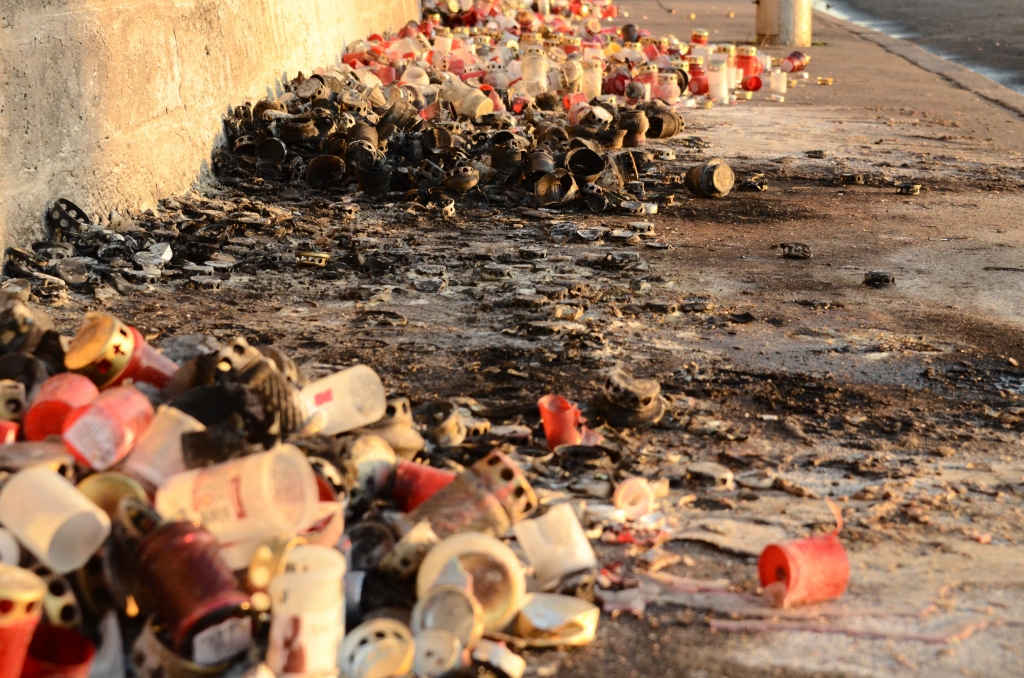 FOTO: Lāčplēša diena "aizķērusies" Rīgas pils mūros