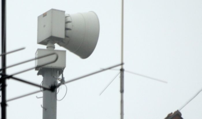 Atceļ šodien paredzēto trauksmes sirēnu pārbaudi