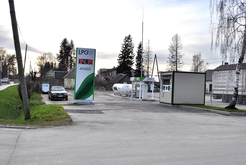 Iecavā atvērta autogāzes uzpildes stacija