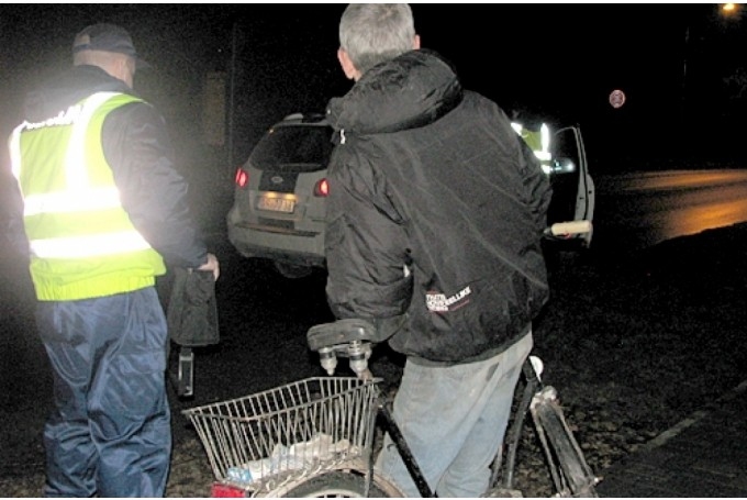 Velosipēdistam Bauskā konstatē 2,3 promiles