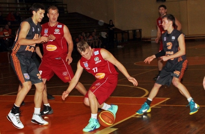 BK «Dartija» spēle ar «Bauskas BJSS»
