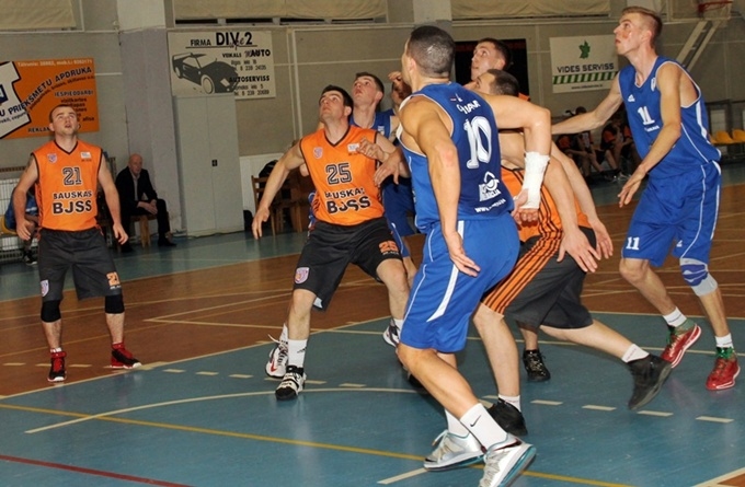 «Bauskas BJSS» basketbola spēle ar «Carnikavu»
