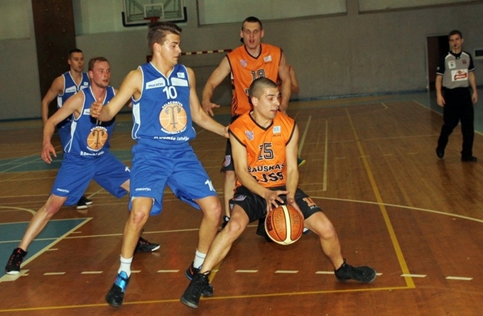 FOTO: «Bauskas BJSS» spēle ar BK «Salacgrīva»