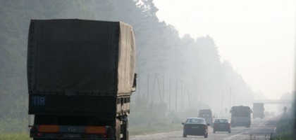 Furgona šoferis brauc vairāk nekā pusotras promiles reibumā