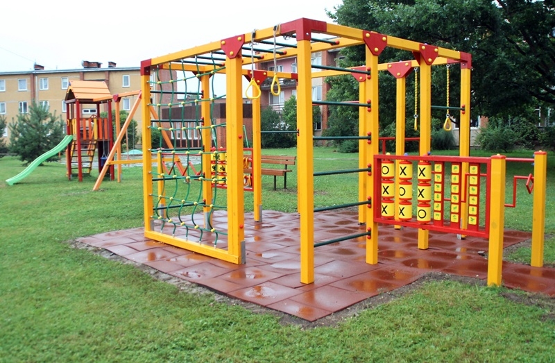 Bauskā tapis rotaļu laukums bērniem ar īpašām vajadzībām