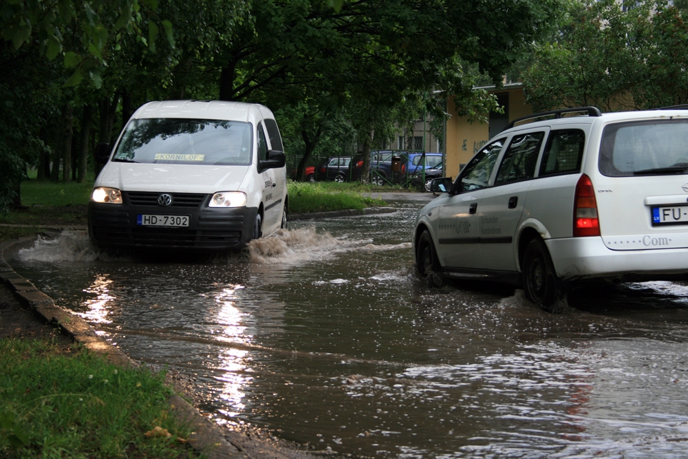 Pagājušajā diennaktī Bauskā nolijusi teju puse no mēneša nokrišņu normas