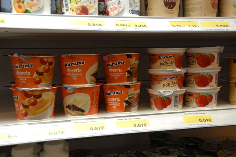 Piena produkti kļūst lētāki