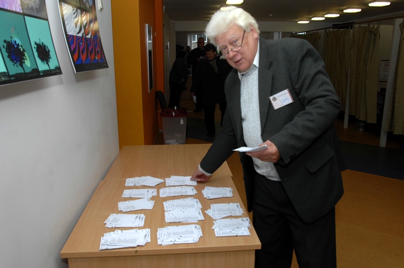 FOTO: 12. Saeimas vēlēšanas Bauskas novadā