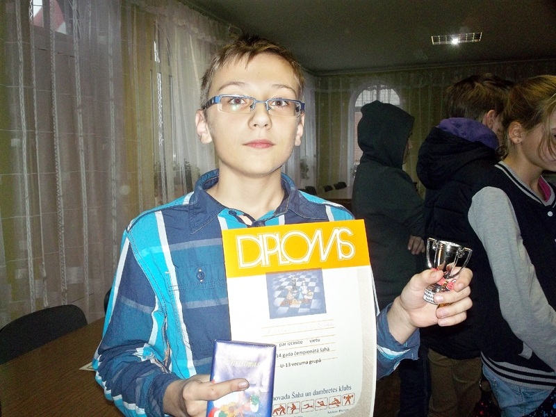 Noslēdzas šaha čempionāti