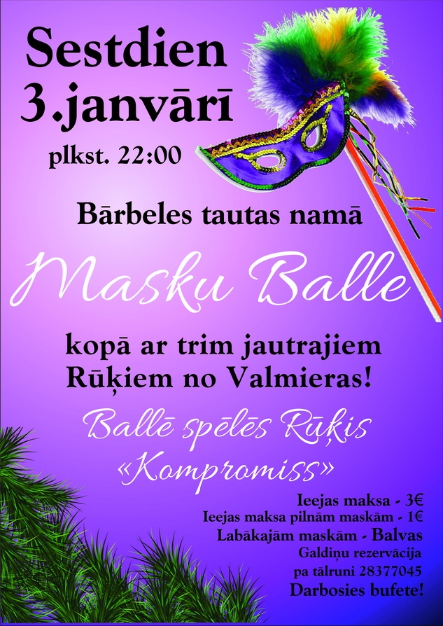 Masku balle Bārbelē