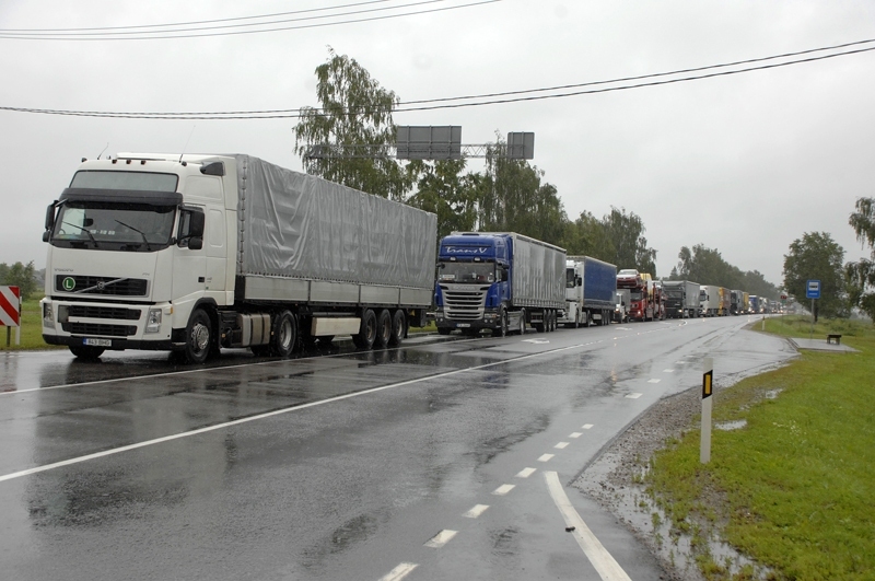 Vislielākā kravas transporta intensitāte ir uz Bauskas un Tallinas šosejas
