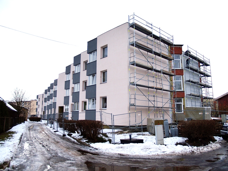 Renovē dzīvojamās ēkas Iecavā