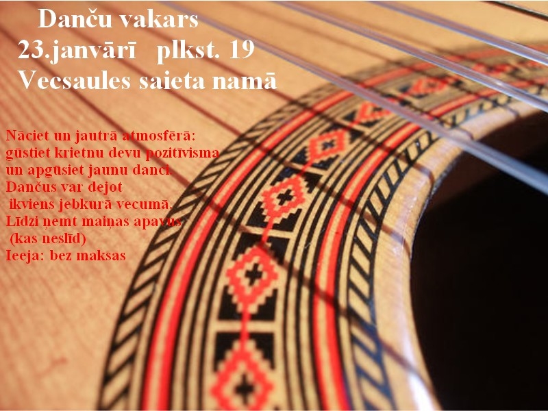 Danču vakars Vecsaulē