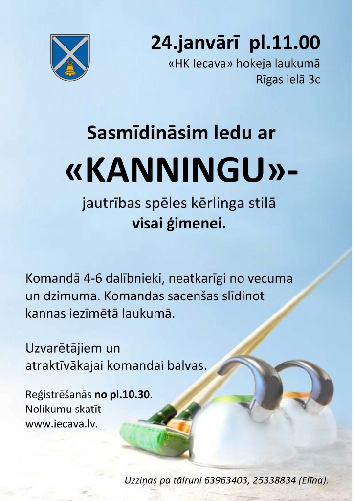 Iecavā organizē aktīvo atpūtu ģimenēm un jauniešiem