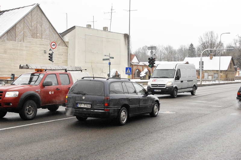 Mulsina luksoforu darbība Bauskā