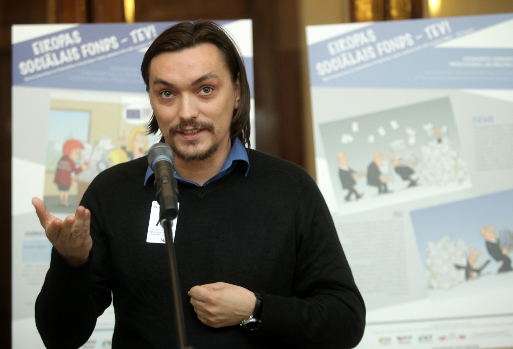 Karikatūrists Zemgus Zaharāns pretendē uz prestižo Pulicera balvu