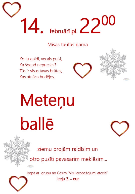 Meteņu balle Misā